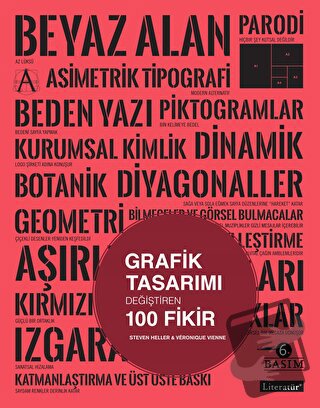 Grafik Tasarımı Değiştiren 100 Fikir - Steven Heller - Literatür Yayın