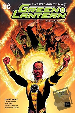 Green Lantern Cilt 6 - Sinestro Birliği Savaşı - Geoff Johns - Arka Ba