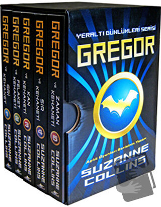 Gregor Yeraltı Günlükleri Serisi (5 Kitap Kutulu Set) - Kolektif - Peg