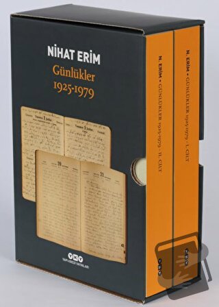 Günlükler 1925-1979 (2 Cilt) - Nihat Erim - Yapı Kredi Yayınları - Fiy