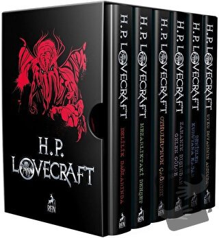 H.P. Lovecraft Seti (6 Kitap Takım) - Howard Phillips Lovecraft - Ren 