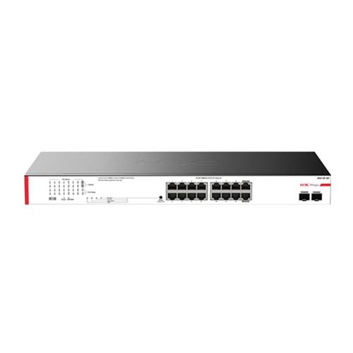 H3C Magic Bs218F-Hp 16 Port Poe+ 10-100-1000 Mbps 2 Sfp 225W Metal Kas