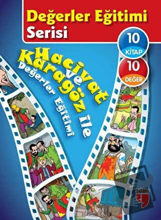 Hacivat ve Karagözle ile Değerler Eğitimi (10 Kitap Takım) - Elif Akar