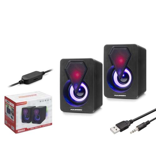 Hadron Hd6053 Bilgisayar Speaker 1.1 Ledli Siyah - - Hadron - Fiyatı -