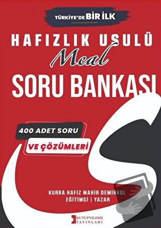 Hafızlık Usulü Meal Soru Bankası - 400 Adet Soru ve Çözümleri - Mahir 