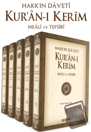 Hakk'ın Daveti Kur'an-ı Kerim Meali ve Tefsiri (5 Cilt Takım) (Ciltli)