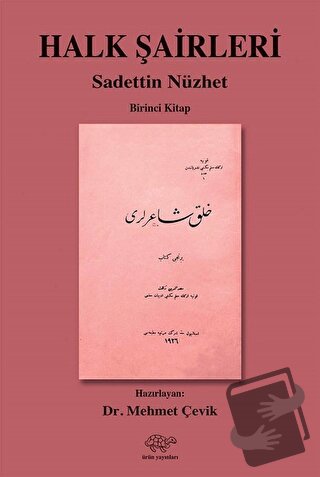 Halk Şairleri 1. Kitap - Sadettin Nüzhet - Ürün Yayınları - Fiyatı - Y