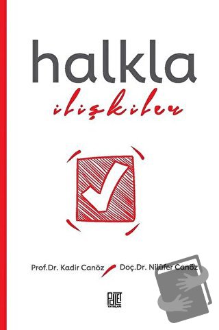 Halkla İlişkiler - Kadir Canöz - Palet Yayınları - Fiyatı - Yorumları 