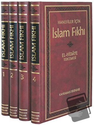 Hanefiler İçin İslam Fıkhı - El Hidaye Tercemesi (4 Cilt Takım) (Ciltl