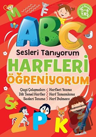 Harfleri Öğreniyorum - Sesleri Tanıyorum - Kolektif - Bıcırık Yayınlar