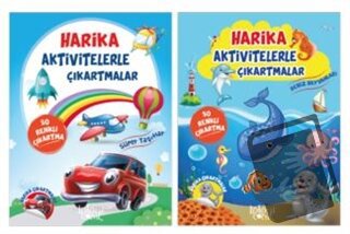 Harika Aktivitelerle Çıkartmalar Seti (2 Kitap Takım) - Kolektif - Kol