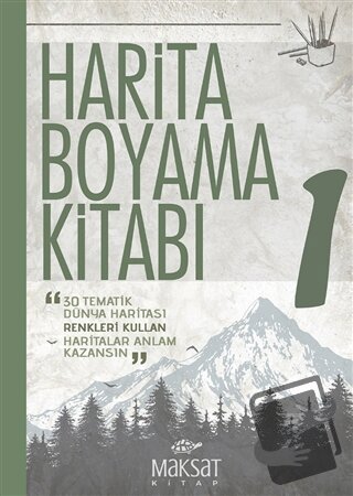 Harita Boyama Kitabı 1 - Veli Kural - Maksat Kitap - Fiyatı - Yorumlar