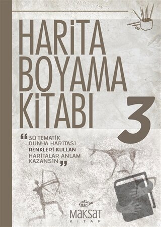 Harita Boyama Kitabı 3 - Veli Kural - Maksat Kitap - Fiyatı - Yorumlar