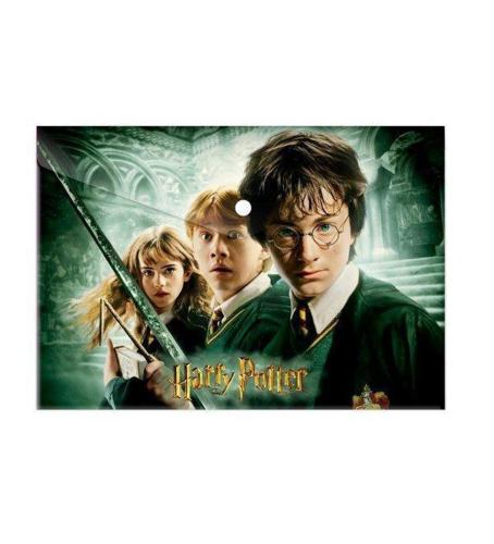 Harry Potter A4 Çıtçıtlı Dosya Plastik - 10'lu Paket - - Keskin Color 