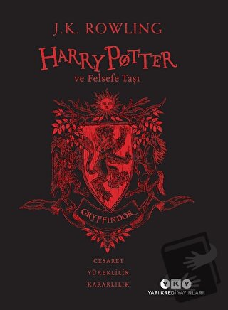 Harry Potter ve Felsefe Taşı 20. Yıl Gryffindor Özel Baskısı - J. K. R