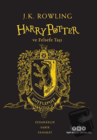 Harry Potter ve Felsefe Taşı 20. Yıl Hufflepuff Özel Baskısı - J. K. R