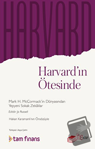 Harvard'ın Ötesinde - Mark H. McCormack - The Kitap - Fiyatı - Yorumla