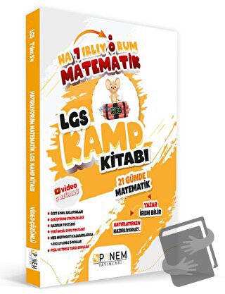 Hatırlıyorum LGS Matematik Kamp Kitabı - İrem Bilir - Panem Yayınları 