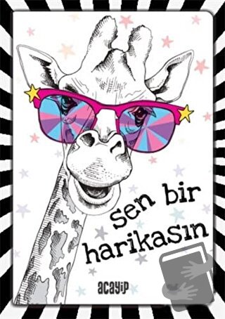 Havalı Unicorn Defter - Çılgın Defterler - Kolektif - Acayip Kitaplar 