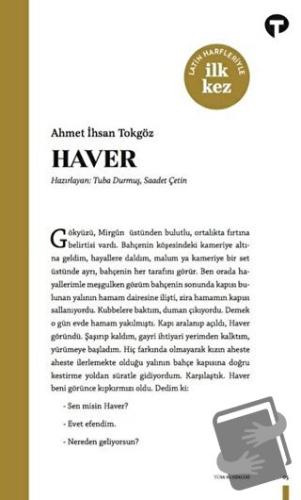 Haver - Ahmet İhsan Tokgöz - Turkuvaz Kitap - Fiyatı - Yorumları - Sat