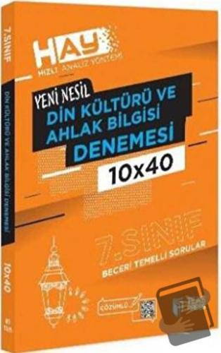 Hay 7. Sınıf Din Kültürü Branş Deneme - Kolektif - Teas Press - Fiyatı