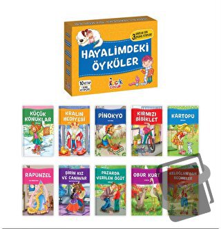 Hayalimdeki Öyküler - (10 Kitap+Soru Kitapçığı) - Tuba Öztürk - Bıcırı