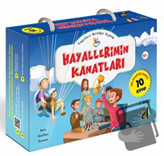 Hayallerimin Kanatları (10 Kitap Takım) - Sara Gürbüz Özeren - Damla Y