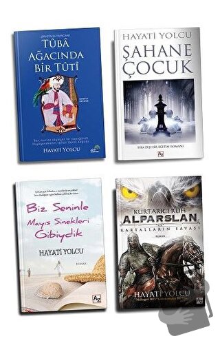 Hayati Yolcu Seti (4 Kitap Takım) - Hayati Yolcu - Az Kitap - Fiyatı -