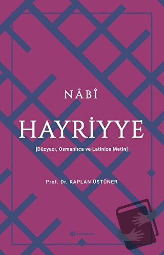 Hayriyye - Nabi - H Yayınları - Fiyatı - Yorumları - Satın Al