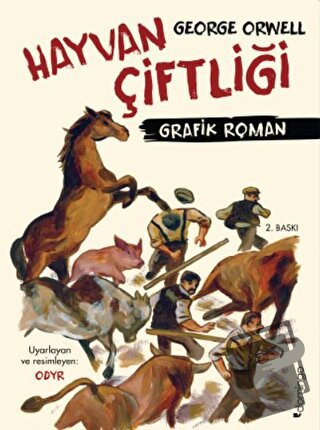 Hayvan Çiftliği: Grafik Roman - George Orwell - Domingo Yayınevi - Fiy