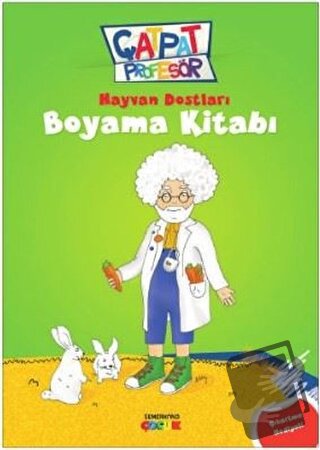 Hayvan Dostları Boyama Kitabı - Çatpat Profesör - Kolektif - Semerkand