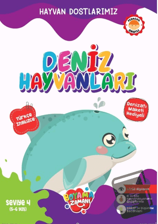 Hayvan Dostlarımız – Deniz Hayvanları Seviye 4 - Abdullah Karaca - Boy