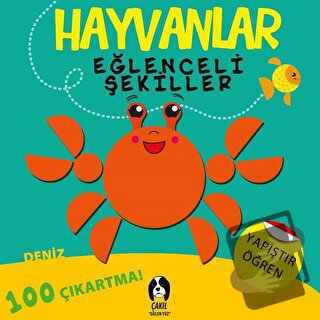 Hayvanlar - Eğlenceli Şekiller Deniz - Kolektif - Çakıl Yayınları - Fi