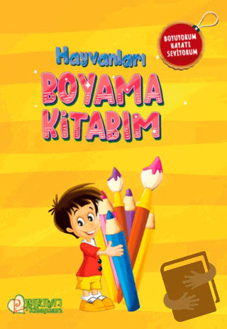 Hayvanları Boyama Kitabım - Kolektif - Pırıltı Kitapları - Erkam - Fiy