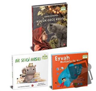 Hayvanları Seviyorum Seti - Organik Kitap (3 Kitap Takım) (Ciltli) - L