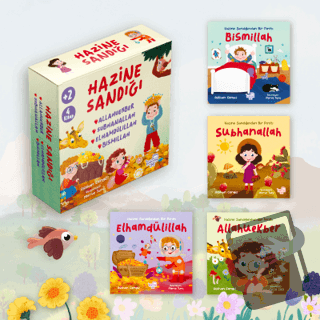 Hazine Sandığı (4 Kitap) (Ciltli) - Aslıhan Cengiz - Puset Kitap - Fiy