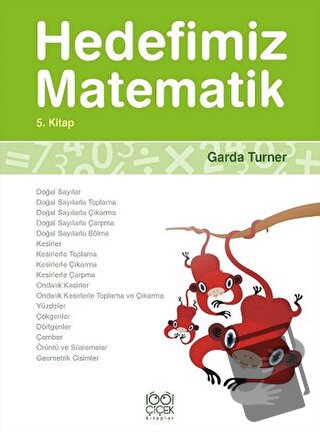 Hedefimiz Matematik 5. Kitap - Garda Turner - 1001 Çiçek Kitaplar - Fi