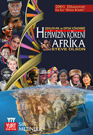 Hepimizin Kökeni Afrika - Steve Olson - Yurt Kitap Yayın - Fiyatı - Yo