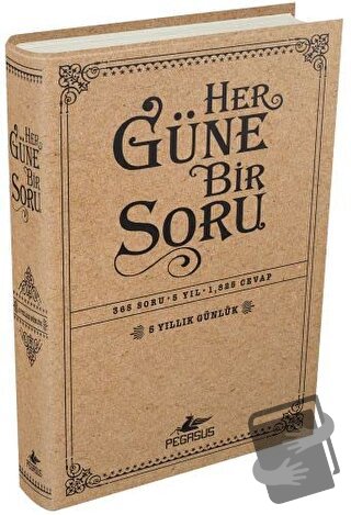 Her Güne Bir Soru: 5 Yıllık Günlük (Ciltli) - Potter Style - Pegasus Y