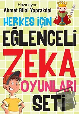 Herkes İçin Eğlenceli Zeka Oyunları Seti (4 Kitap Takım) - Ahmet Bilal