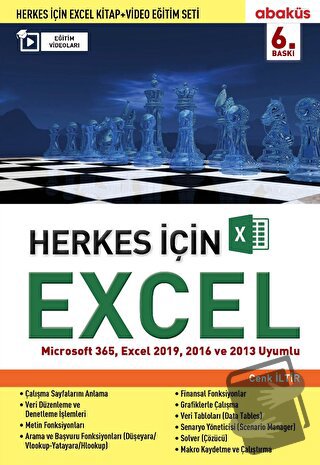 Herkes İçin Excel - Cenk İltir - Abaküs Kitap - Fiyatı - Yorumları - S