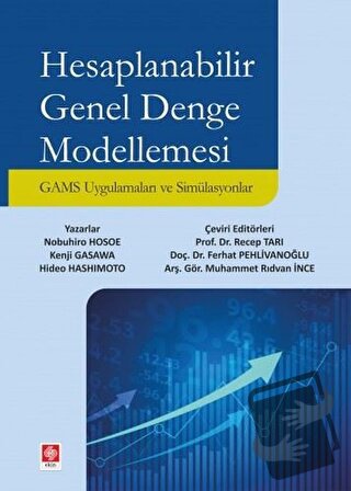 Hesaplanabilir Genel Denge Modellemesi - Hideo Hashimoto - Ekin Basım 