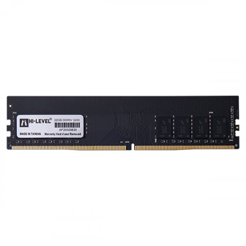 Hi-Level Hlv-Pc25600D4-32G 32Gb (1X32Gb) Ddr4 3200Mhz Cl22 Ram Pc Ram 