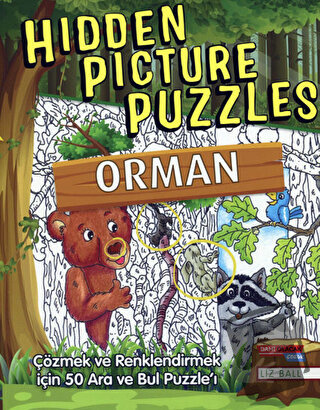 Hidden Picture Puzzles - Orman - Kolektif - Dahi Olacak Çocuk Yayınlar