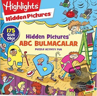 Hidden Pictures ABC Bulmacalar - Kolektif - Dikkat Atölyesi Yayınları 