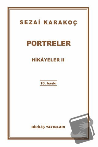 Hikayeler 2: Portreler - Sezai Karakoç - Diriliş Yayınları - Fiyatı - 