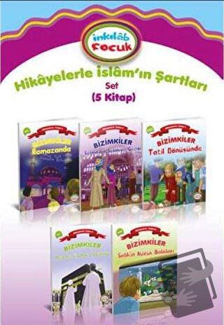 Hikayelerle İslam (5 Kitap Takım) - Ayşe Alkan Sarıçiçek - İnkılab Yay