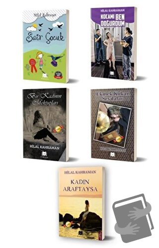 Hilal Kahraman Seti (5 Kitap) - Hilal Kahraman - Parana Yayınları - Fi