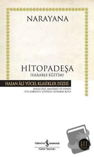 Hitopadeşa - Narayana Rao Surapaneni - İş Bankası Kültür Yayınları - F