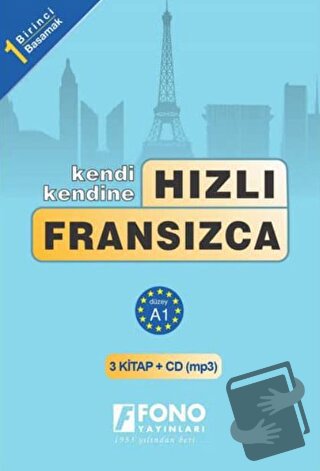 Hızlı Fransızca 1. Basamak (3 Kitap + 3 CD) - Kolektif - Fono Yayınlar